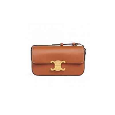 CELINE TRIOMPHE SHOULDER BAG 194143BFN.04LU (20*10*4cm)
